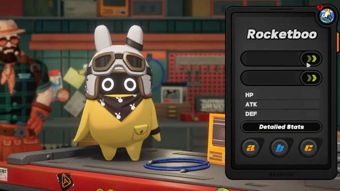 Zenless Zone Zero Rocketboo Bangboo menu screen