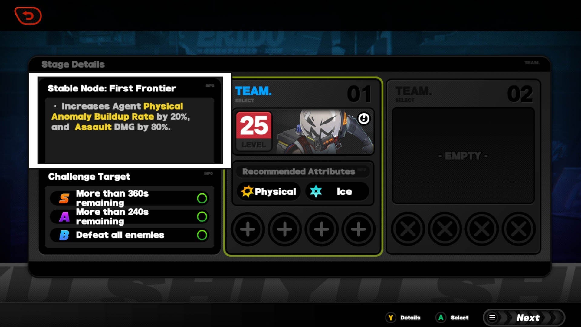 zenless zone zero shiyu defense stage perks