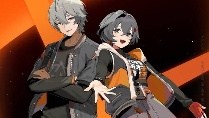 zenless zone zero twin protagonists official hoyoverse art