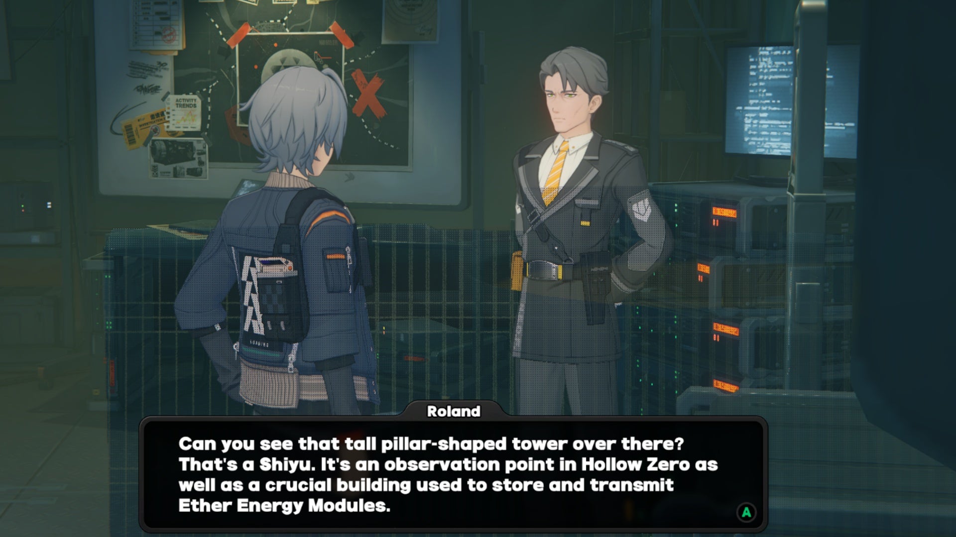 zenless zone zero wise talking to roland