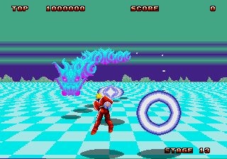 Space Harrier II screenshot