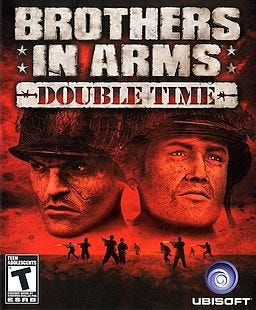 Caixa de jogo de Brothers in Arms: Double Time