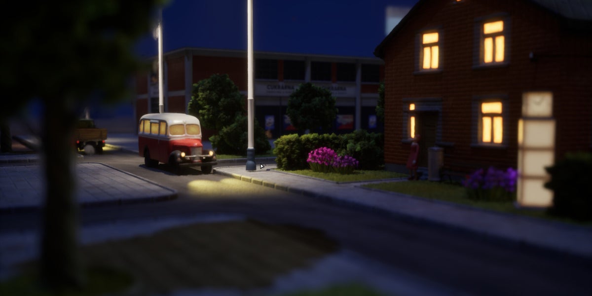 Zlin City: Arch Moderna is a diorama city builder made with actual, physical models and based on a real Czech city