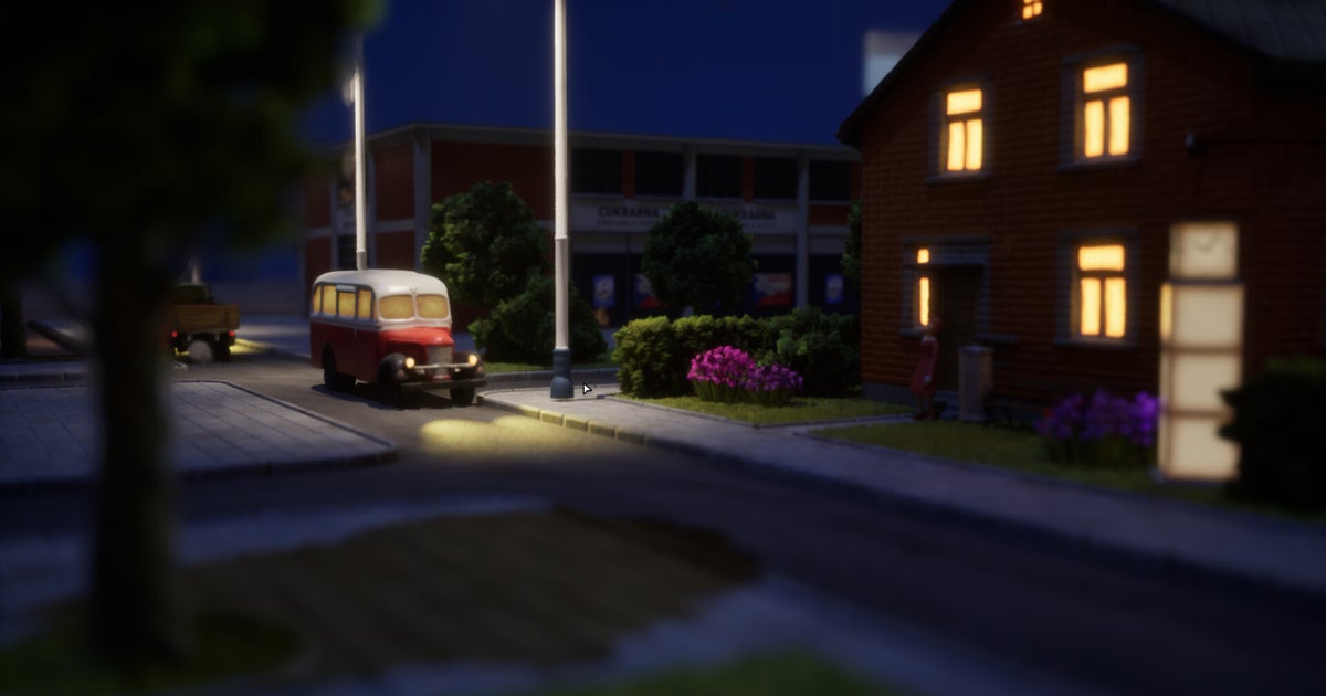 Zlin City: Arch Moderna is a diorama city builder made with actual, physical models and based on a real Czech city