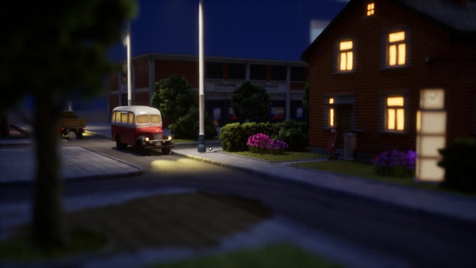 Zlin City: Arch Moderna is a diorama city builder made with actual, physical models and based on a real Czech city