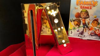 Złote Wii brytyjskiej królowej wystawione na sprzedaż
