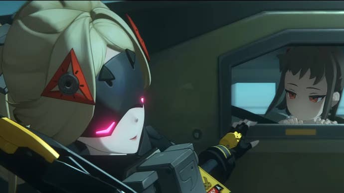 Trigger from ZZZ holding the car door