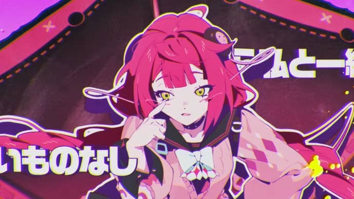 Stylized image of Yuzuha in the zero hopeless zone