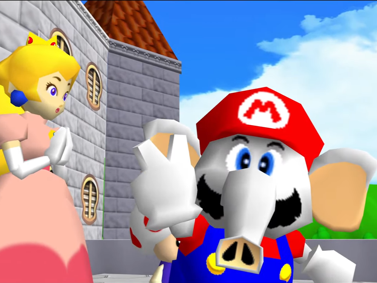 Mario from mario 2024 64